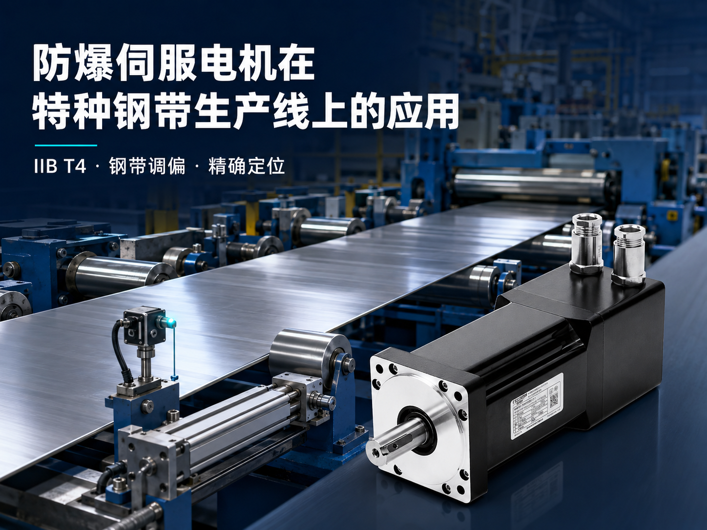 防爆伺服電機(jī)在特種鋼帶生產(chǎn)線上的應(yīng)用